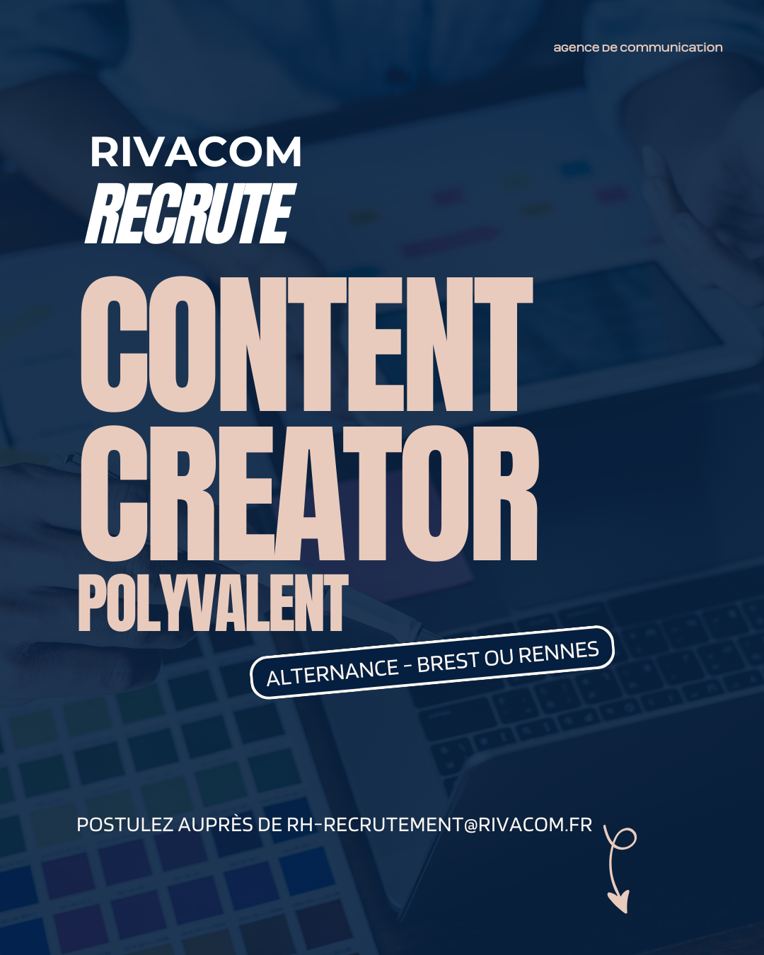 Lire la suite à propos de l’article RIVACOM recrute un(e) alternant(e) Content Creator Polyvalent à Brest ou Rennes